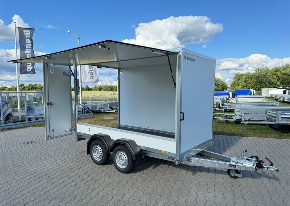 BRENDERUP Cargo CD300TB 300x155x185 cm 2000 kg drzwi + klapa