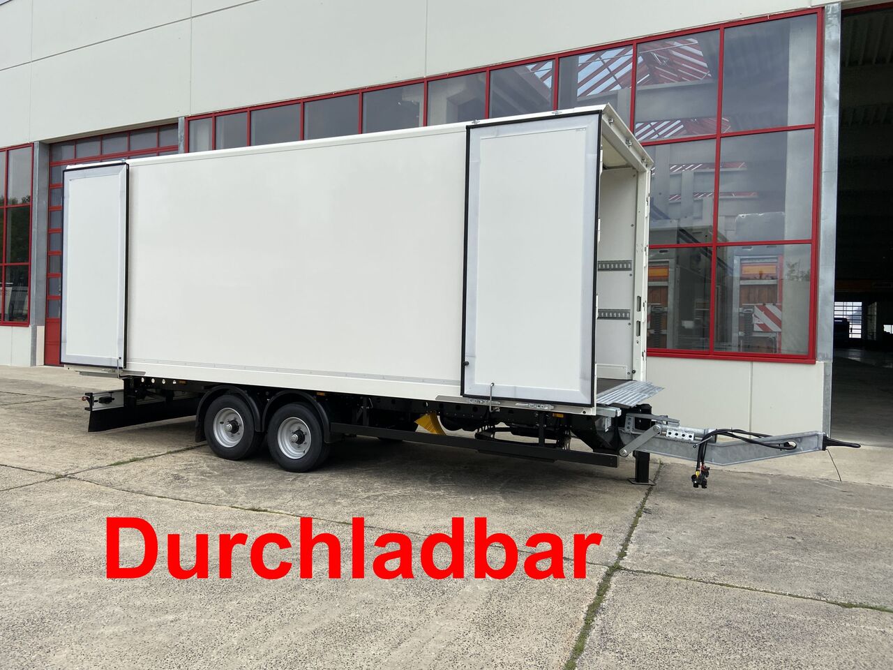 Möslein TKO 105 D 6m weiß Tandem- Koffer, Durchladbar, -- Neufahrzeug --