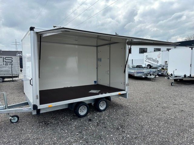 Humbaur Koffer HKN 25 32 21-20 PF30, 2,5 to. Verkaufsklappe 3185x2030x1885 mm